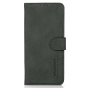 INCOVER OnePlus 12 KHAZNEH Retro Kunstskinn Flipdeksel med Lommebok - Grønn