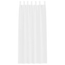  Gardiner med gardiner 2 pcs Hvit Polyester