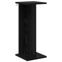 vidaXL Planteholder Svart eik 25 x 25,5 x 60,5 cm Konstruert tre