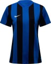 Nike Spillerdrakt Dri FIT Striped Division V   Blå/Svart/Hvit Kvinner størrelse Large