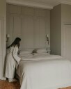 Hemstitched Linen Duvet Cover Double 240x220 cm