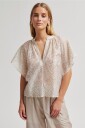Second Female - Bluse Shades - Beige