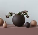 Cooee Design Ball vase 8 cm coffee