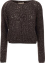Kaos Dame Strikkevarer Brun XS,