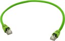 S/Conn 07 510515 SC SC OM5 duplex fiberkabel limegrønn 5 m