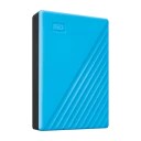 WD My Passport Ekstern Harddisk 4 TB med Kryptering - Blå