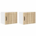 Kjøkkenskap 2 pcs Sonoma eik 50 x 31 x 40 cm Konstruert tre