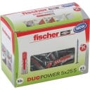 Fischer Plugg DuoPower 5 x 25mm 50 stk.