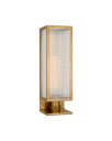 Visual Comfort York 16" Single Box Sconce Soft Brass