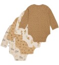 Pippi Body Ls Ao-Printed (4-Pack) - Multi/patterned - 80