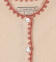 Konges Sløjd Cardigan   Strikk   Ull   Collette   Rosey   Konges Sløjd   2 år (92)   Cardigan Beige Rosa