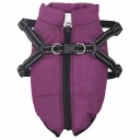 Vidaxl Hund Frakk Lilla L28 Fleece Og Polyester