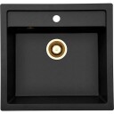 Lavabo Jupiter 60 Kjøkkenvask 556x526x206 mm, Sort
