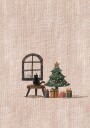Cat in Cozy room Plakat Plakat / 40x50cm
