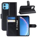 iPhone 11 Lommebok-deksel med Magnetisk Lukning Svart