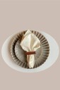 Zelected by Houze   Sitteunderlag Leone krem 4 p   Beige
