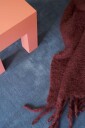 Layered Classic Solid Ullteppe 180x270 cm Cornflower Blue
