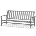 Fri Form Sofa 3 personers aluminium grå