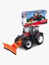 Bburago 1:32 Valtra Farm Traktor N174 med Snøplog