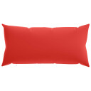 vidaXL Putetrekk 6 pcs HEERLEN Rød 40 x 80 cm Polyester
