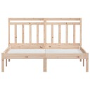 vidaXL Sengeramme heltre furu 120x200 cm