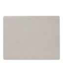 Lind DNA  Leather Serene Square bordbrikke L 35x44 cm cream