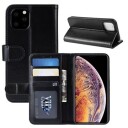iPhone 11 Pro Max Lommebok-deksel med Magnetisk Lukning Svart