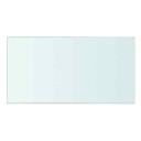 vidaXL Hyllepaneler 2 stk klart glass 30x12 cm
