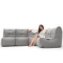 Mod 4 L Sofa Modulsofa Keystone Gray