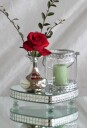 Lykt for telys lite glass