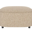 Rowico Home Norris fotskammel lys beige stoff Anna lys beige