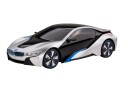 RASTAR 1:24 BMW i8 Radiostyrt Bil Sølv med Uavhengig Oppheng