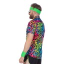Wilbers & Wilbers Skjorte Leopard Neon Herre Large 005488-V-054