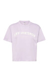 aim´n Varsity Boxy T-Shirt - Purple - XS