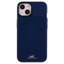 Saii Karbonfiber iPhone 13 Mini TPU Deksel Blå