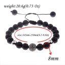 Auxere Gem Armbånd Stein KXD0256 - Herre
