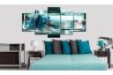 Bilde Sky Blue Lilies 100x50 Artgeist sp. z o. o.