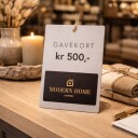 Modernhome Gavekort 500 kroner Brun