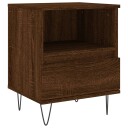  Nattbord brun eik 40x35x50 cm konstruert tre 8721012110175