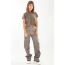 Rick Owens Dame Jeans Grå W29,