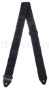 Ernie Ball Svart Checkers Jacquard Strap