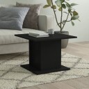 vidaXL Salongbord svart 55,5x55,5x40 cm sponplate