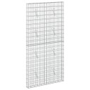 vidaXL Gabion med 5 mm Tråd og 5x10 cm Maske 100x10x200 cm