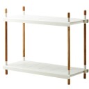 Cane line Frame Hylle 83cm Teak/Hvit