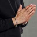 Captena Bulldog Panzer Bracelet 10 mm Armbånd Rustfritt Stål DU20015 - Herre - Stainless Steel