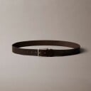 Calvin Klein Warmth Buckle Smooth 35Mm   Brown   100