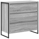  Serviesskap Grå Sonoma 79 x 36 x 75.5 cm Konstruert tre