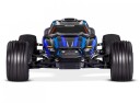 Traxxas 37354-4 Rustler 2WD 1/10 RTR TQ BL-2s HD Blue