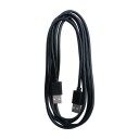 ELETRA USB 2.0 AM 2M KABEL, SVART