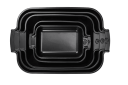 Peugeot Appolia keramikkform 40x27 cm Satin black